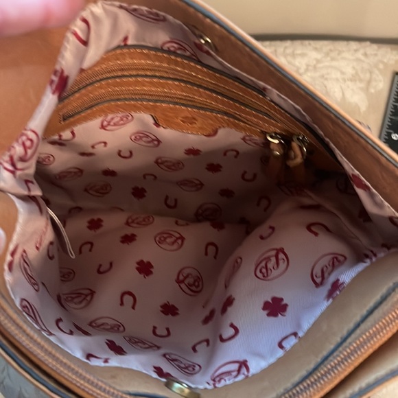 Sold - Leather Lucky Brand Crossbody with Fringe. - Picture 5 of 10